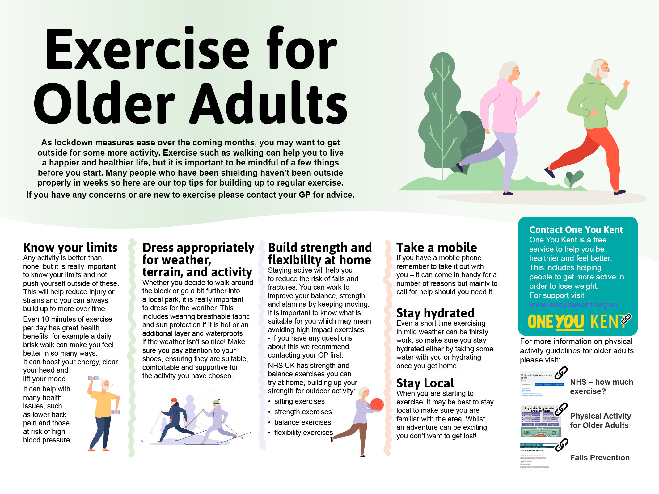 Exercise for Older Adults - Cranbrook & Sissinghurst Parish Council
